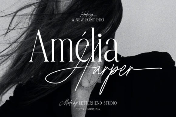 Amelia Harper: A Font Duo Blending Elegance and Style