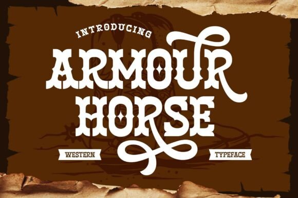 Armour Horse: A Western Typeface with Frontier Spirit