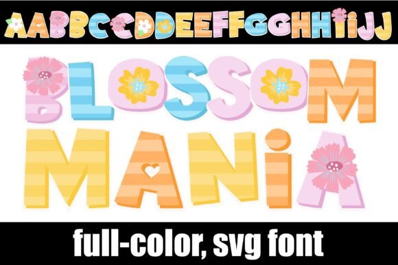 Blossom Mania: Infusing Playful Energy into Your Designs