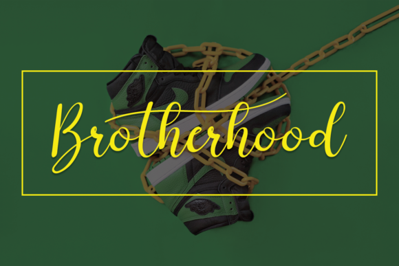 Brotherhood: The Script Font That Dances with Personality