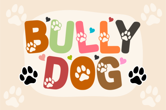 Bully Dog Font: The Playful Typeface for Pet-Themed Designs