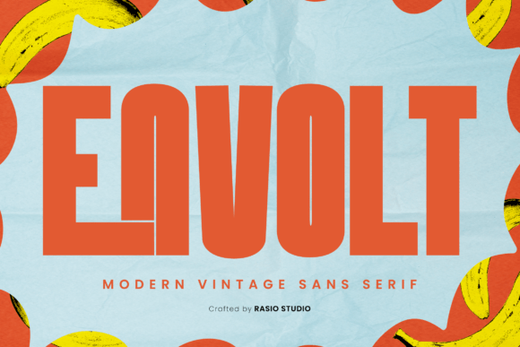 Envolt: The Strategic Power of a Chunky Modern Vintage Font