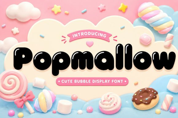 Popmallow: The Adorable Bubble Font That Can Make or Break Your Design