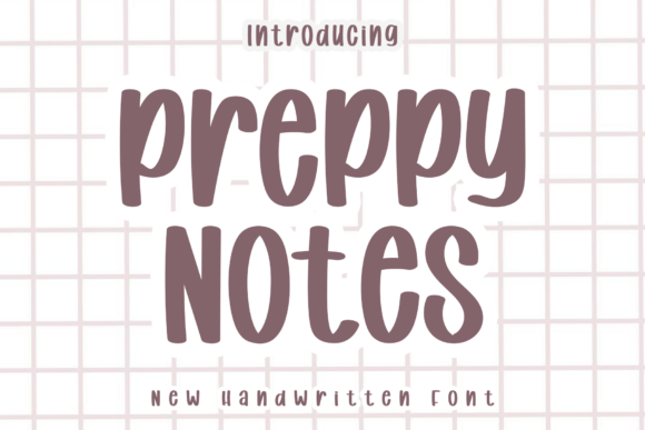 Preppy Notes: A Minimal Font for Maximum Versatility