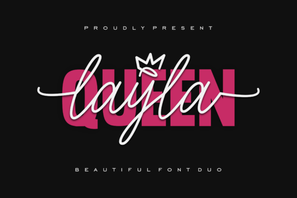 Queen Layla: Elevating Design with Elegant Typography