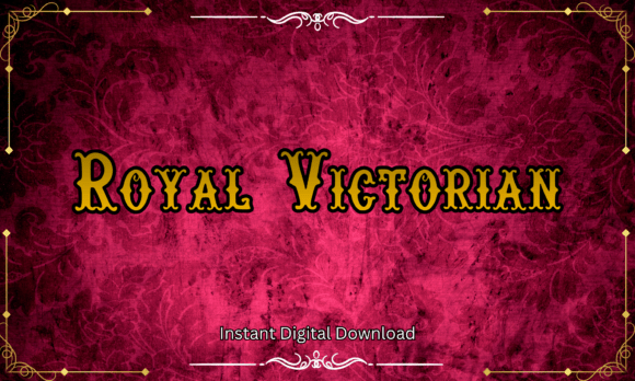 Royal Victorian Font: Infusing Modern Design with Aristocratic Elegance