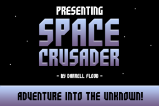 Space Crusader: The Futuristic Font for Modern Design