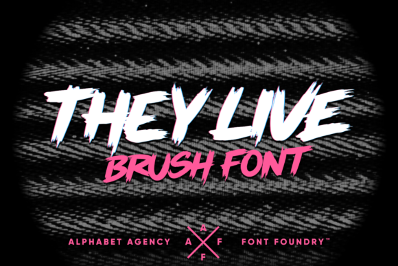 They Live: A Bold Display Font for Impactful Design Projects