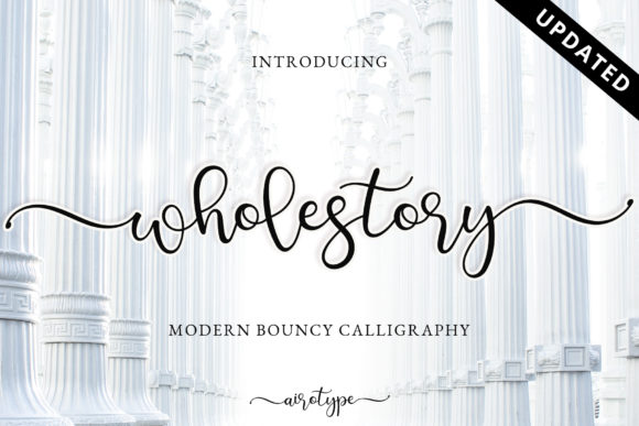 Wholestory: Integrating a Handwritten Font into Your Design Workflow